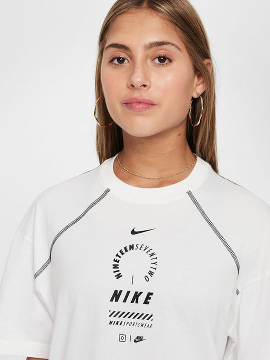 Kids' T-shirt White Sportswear Essentials