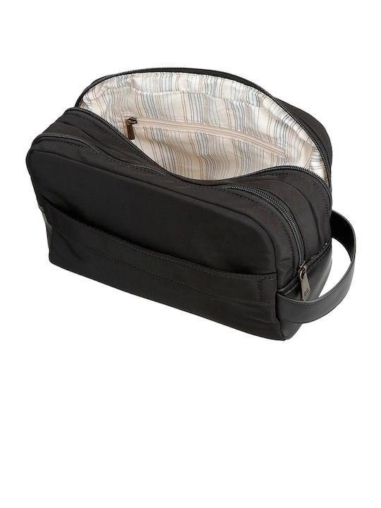 Toiletry Bag Morgan in Black color 21cm
