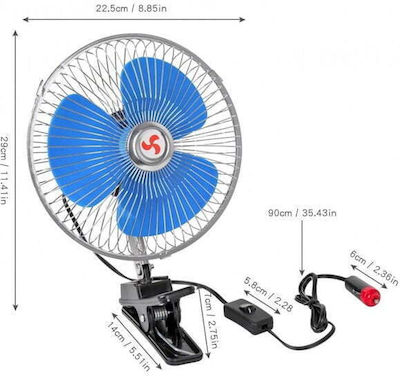 Ventilator auto 24V