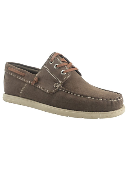 Freemood Men's Moccasins Brown