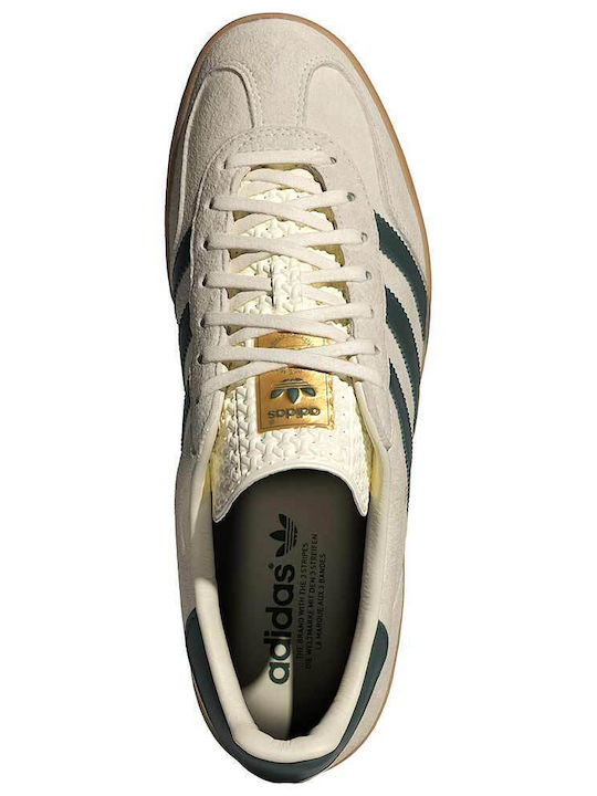 Gazelle Indoor Pentru Bărbați Adidași Crem Alb / Verde Colegial