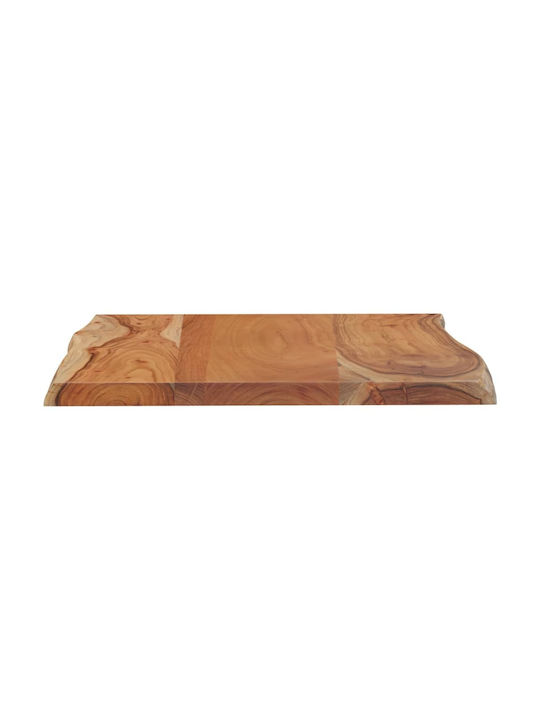 vidaXL Правоъгълена Повърхност на масата Масивно дърво Acacia 80x60x2.5см 370620 1бр