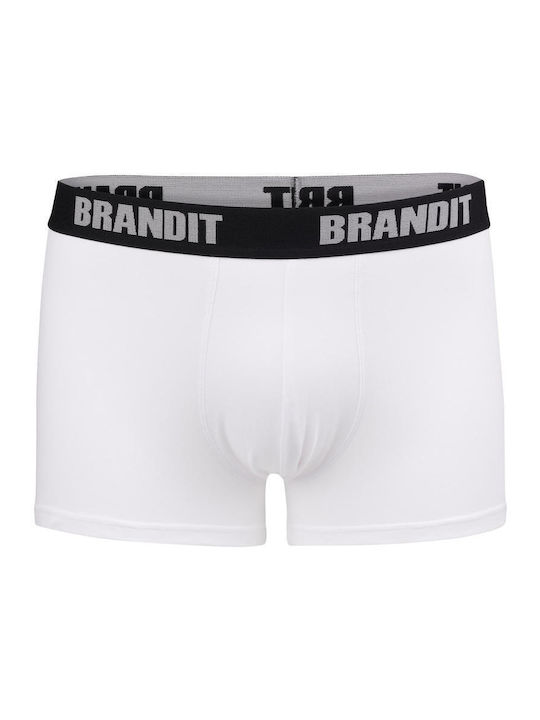 Brandit Ανδρικά Μποξεράκια Λευκά 2Pack