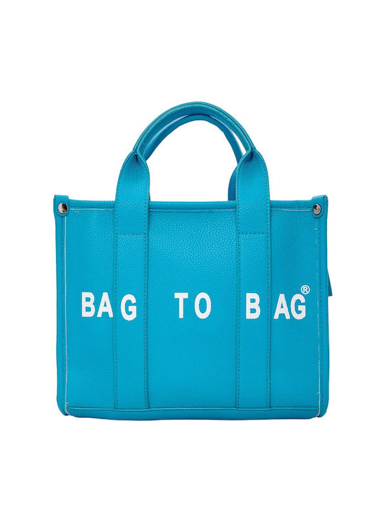 Bag to Bag Γυναικεία Τσάντα Χειρός Μπλε