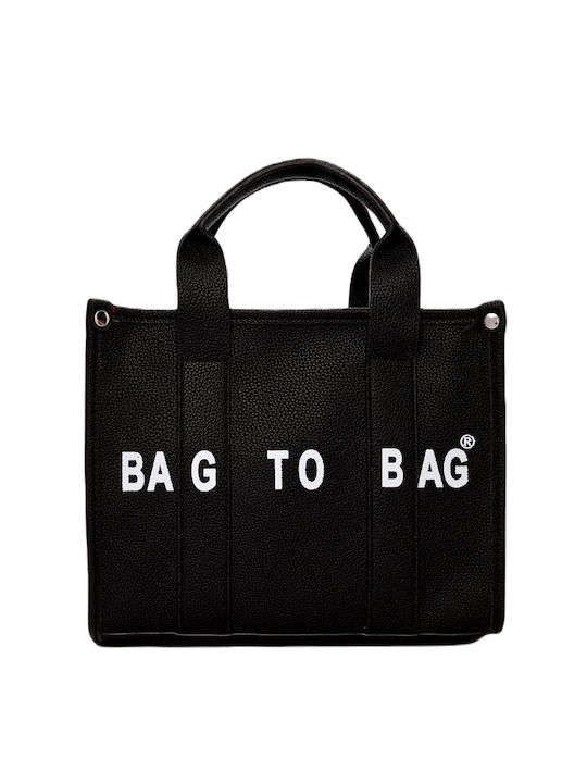 Bag to Bag Γυναικεία Τσάντα Χειρός Ασημί
