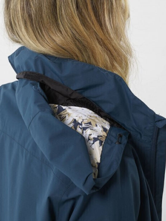 Way Softshell Γυναικείο Μπουφάν Γαλάζιο
