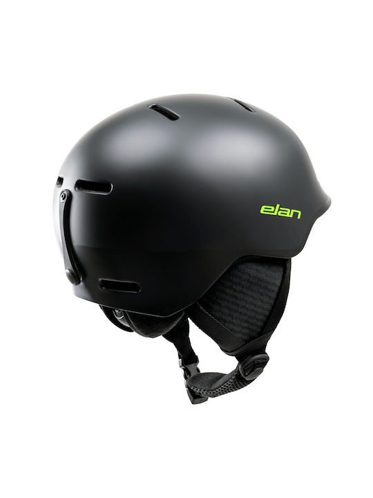 Elan Impulse Ανδρικό Κράνος για Σκι & Snowboard σε Μαύρο Χρώμα