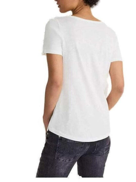 Street One Γυναικείο T-shirt Λευκό