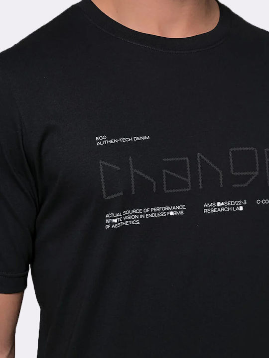T-shirt Μαυρο
