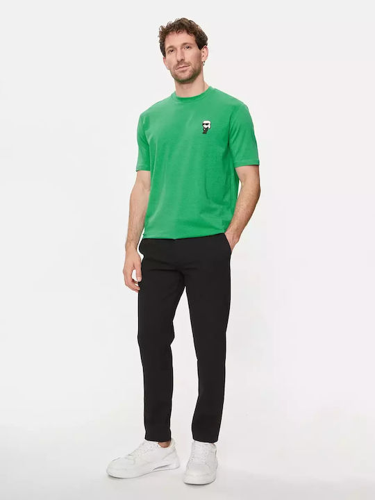 Karl Lagerfeld Men's Short Sleeve T-shirt Green