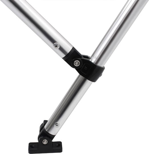 vidaXL L182xB184xH136cm Schwarz Farbe