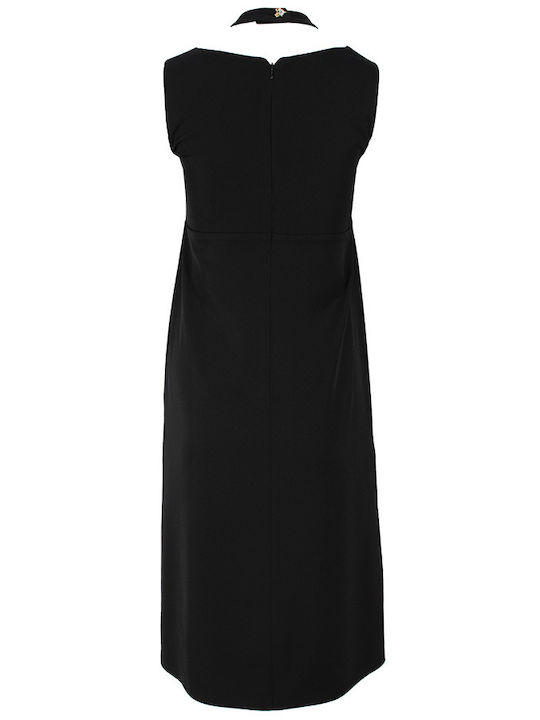 Pirouette Midi Dress Black