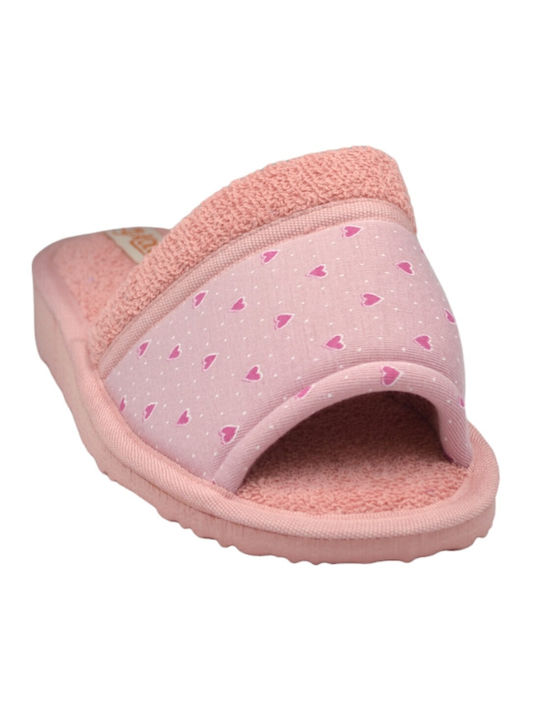 Kolovos Winter Women's Slippers in Pink color