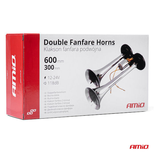 AMiO Horn Auto & LKW 12V - 24V
