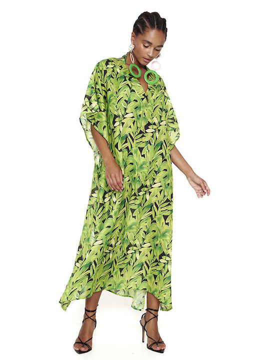 Bluepoint Feminin Caftan de Plajă Verde