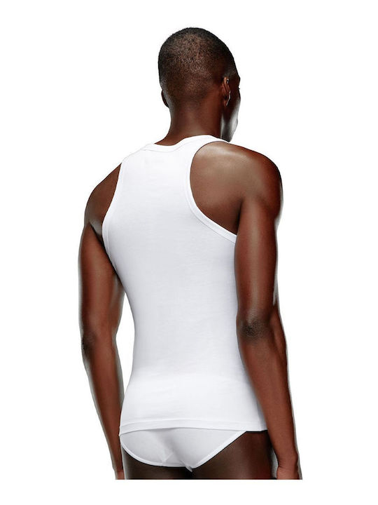 Diesel Men's Undershirt Sleeveless White