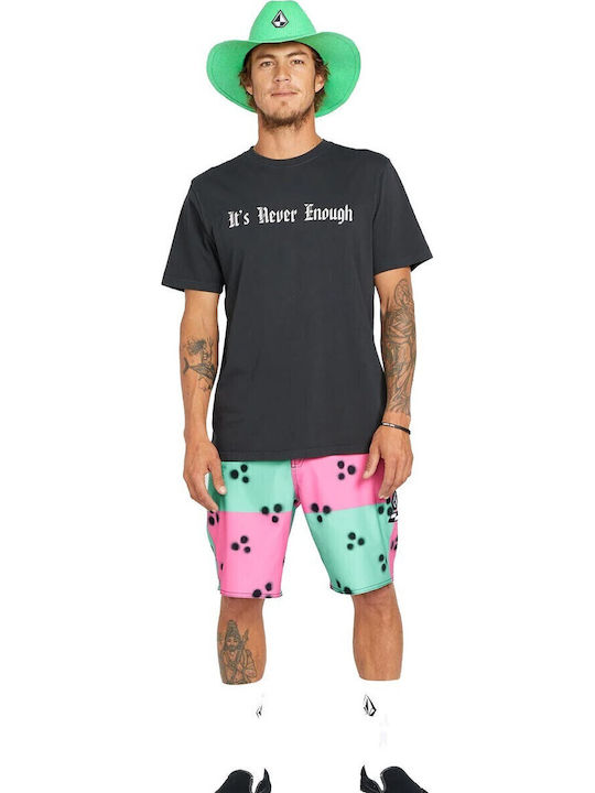 Volcom Schroff X Volcom Straw Hat Ψάθινο Ανδρικό Καπέλο Καβουράκι Πράσινο