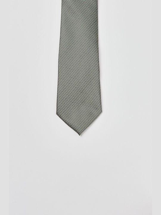 Aristoteli Bitsiani Herren Krawatte Gedruckt in Grün Farbe