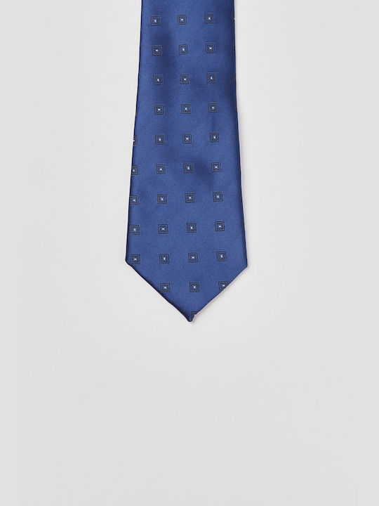 Aristoteli Bitsiani Men's Tie Printed in Blue Color