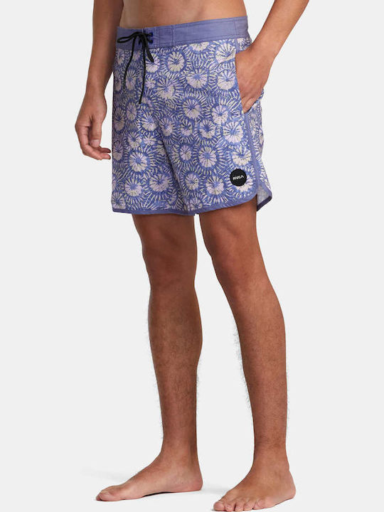Freeport Trunk Men's Swimwear Bermuda Blue with Patterns