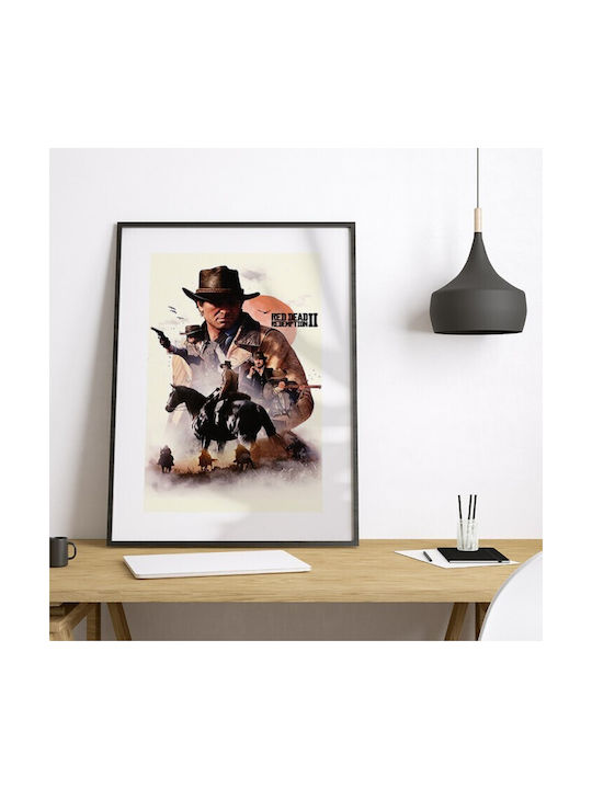 Walls Αφίσα Red Dead Redemption Ii 15x20cm Walls Αφίσα Red Dead Redemption Ii 15x20cm