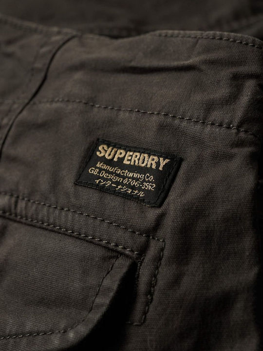 D2 Ovin Core Trousers Cargo Elastic in Regular Fit Black