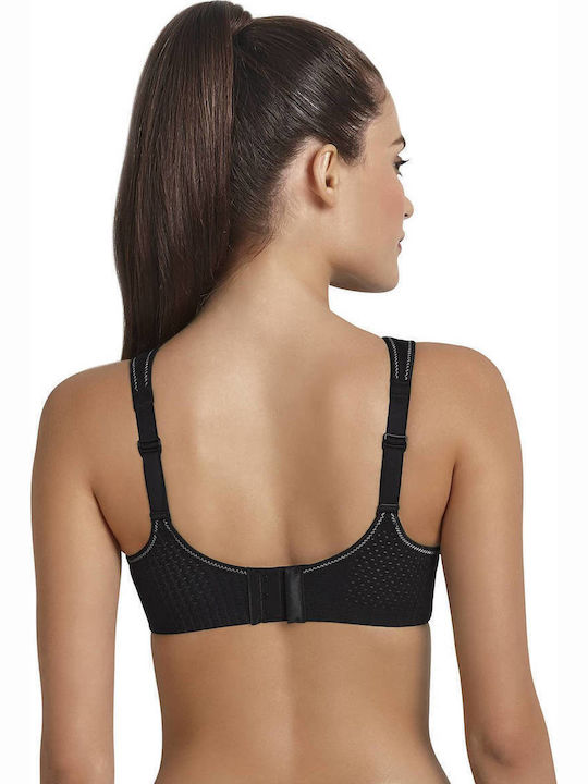 Athletic Athletic Bra Underwire Black