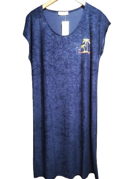 Relax Lingerie Φόρεμα Παραλίας Navy Μπλε