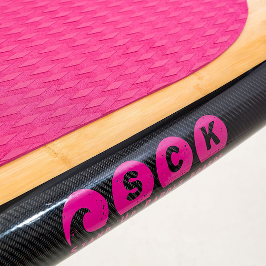 SCK Ruby 10'6'' Bambus SUP Board / Windsurf mit Länge 3.2m Schwarz