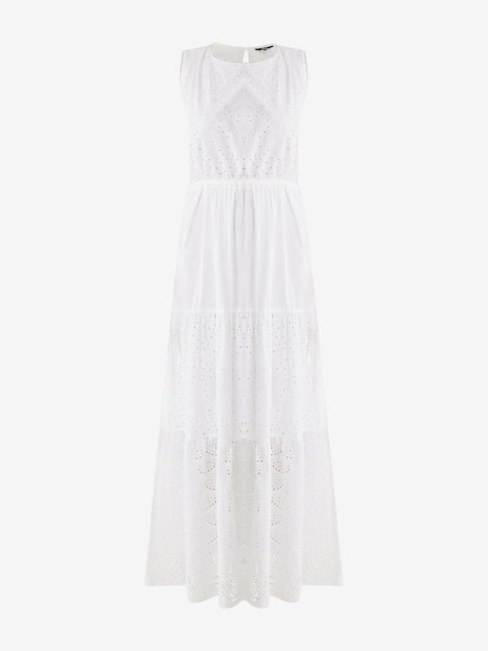 Rochie De Vară Pentru Femei Midi Offwhite