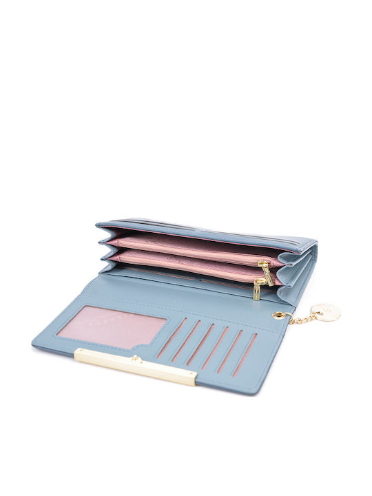 Klein Damen Geldbörse Klassisch Blau