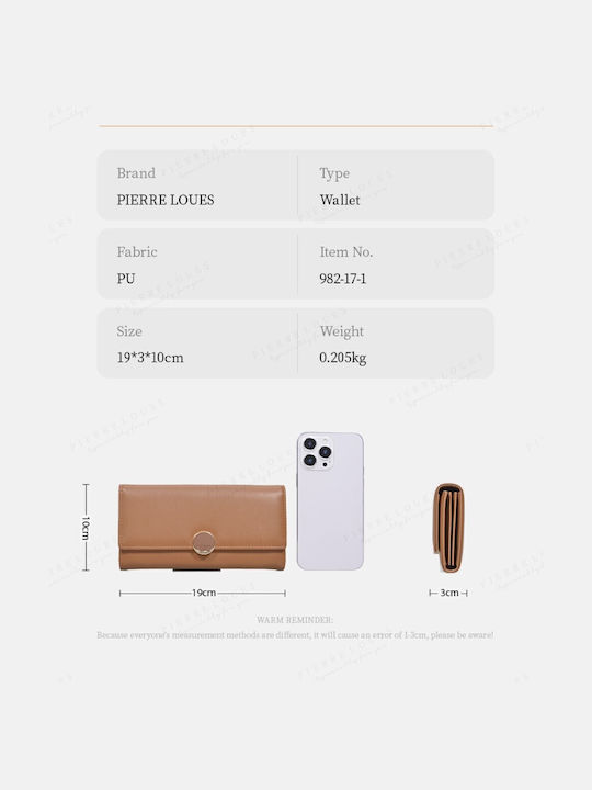 Large Women's Wallet Classic Black