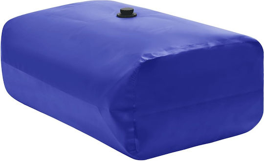 vidaXL Vertical Cylindrical Plastic Storage Tank 100lt for Water / Petroleum Blue