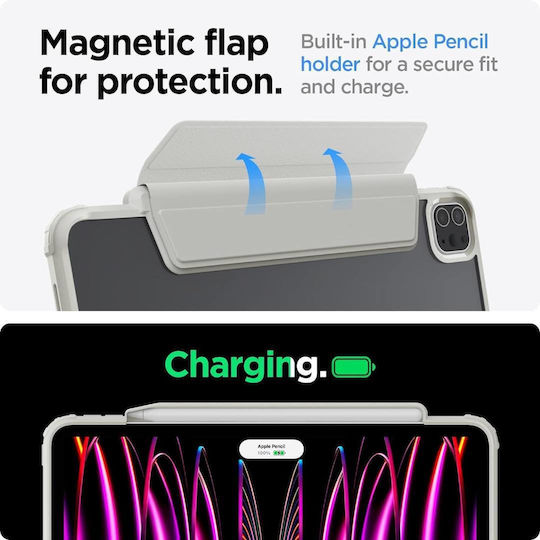 Spigen Sgp Air Skin Pro Folio Apple Ipad Pro 11" 22 21 20 18 Grey Acs06075