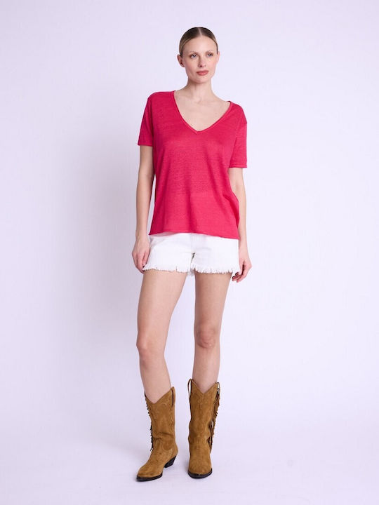 Berenice Γυναικείο T-shirt Fuchsia