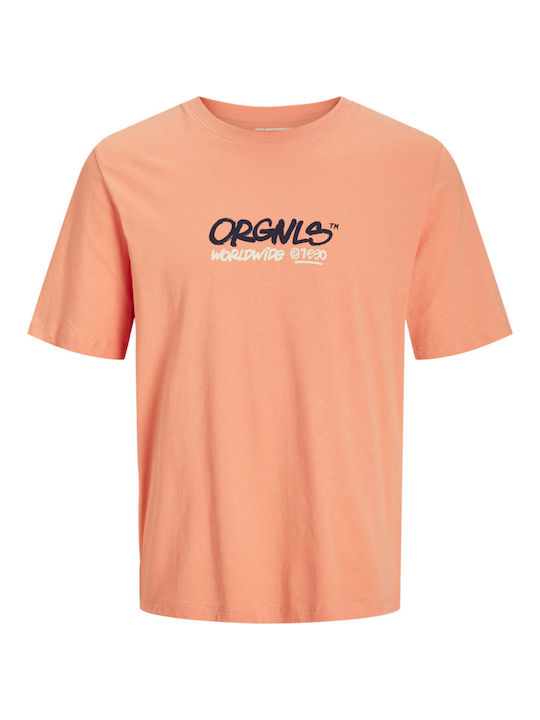 Jack & Jones T-shirt Bărbătesc cu Mânecă Scurtă Canyon Sunset
