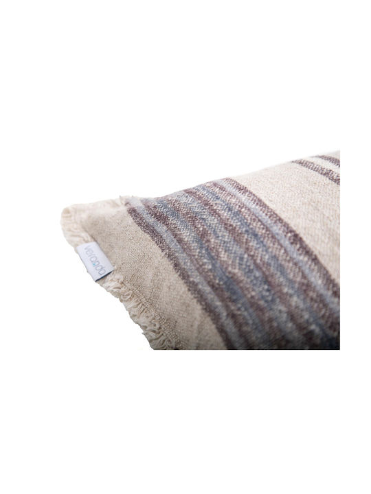 Soulworks Калъф За Възглавница Navy От 100% Памук Navy Blue/natural 40x60см