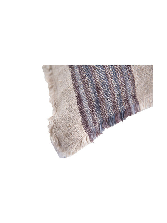 Soulworks Калъф За Възглавница Navy От 100% Памук Navy Blue/natural 40x60см