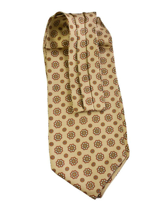 Octopus Men's Tie Silk in Brown Color