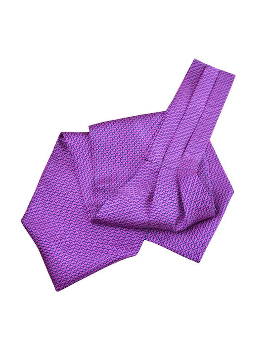 Octopus Men's Tie Silk in Purple Color