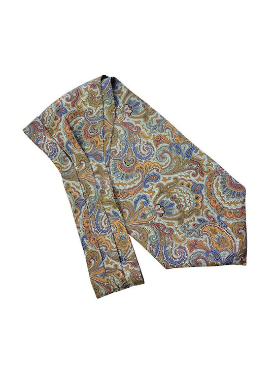 Octopus Men's Tie Silk in Brown Color