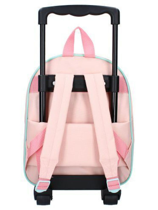 Stitch 3d School Bag Trolley Kindergarten Multicolour 26 x 11 x 32cm