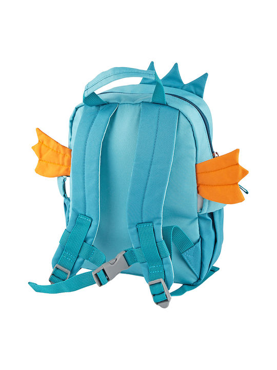 Sigikid Schulranzen Rucksack Kindergarten Türkis mit Flaschenhalter