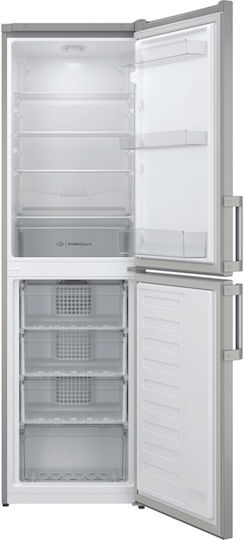 Indesit Ψυγειοκαταψύκτης 287lt Υ182.4xΠ54xΒ57.5εκ. Inox IB55 732 X