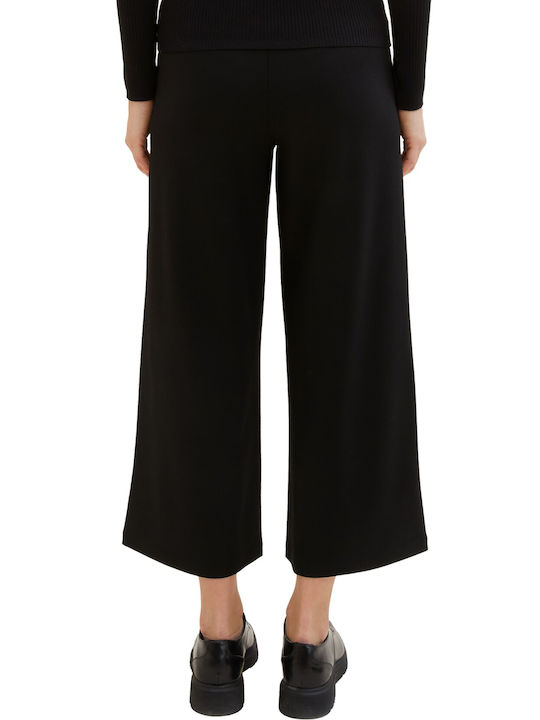 Tom Tailor Damen Stoff Hose Deep Black