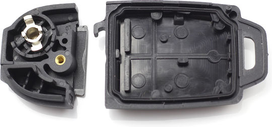CarGuard Carcasă cheie auto cu lamă cu 4 butoane pentru Volvo