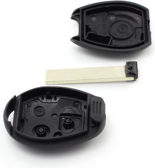 CarGuard Carcasă cheie auto cu lamă cu 2 butoane pentru Mini Cooper