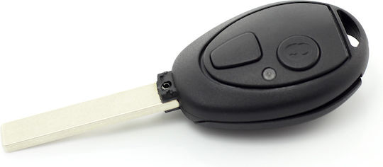CarGuard Carcasă cheie auto cu lamă cu 2 butoane pentru Mini Cooper