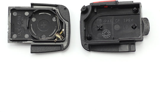 CarGuard Carcasă cheie auto cu lamă cu 3 butoane pentru Audi