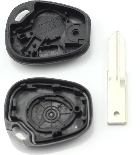 CarGuard Carcasă cheie auto cu lamă cu 1 buton pentru Dacia / Renault